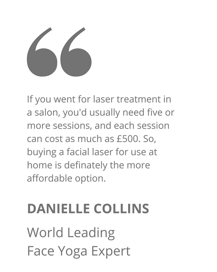 Quote from Danielle Collins - World Leading Face Yoga Expert